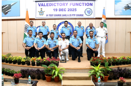 Valedictory Function Proudly Held for 1st Test Course (Unmanned Aerial Systems) and 25th Production Test Pilots Course at ASTE