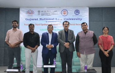 Gujarat National Law University Proudly Hosts Valedictory Session of Induction Training Programme for Sixth Batch of EPFO Enforcement and Accounts Officers: 2025
