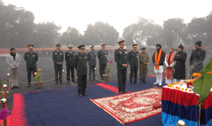 NCC Republic Day Camp 2026 Proudly Commences with Sarv Dharm Pooja at Delhi Cantt