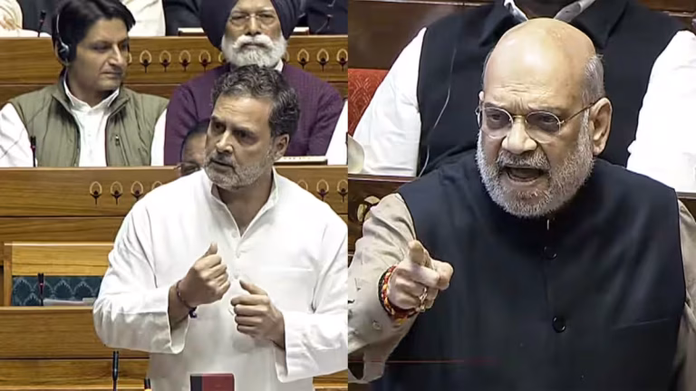 Amit Shah Rahul Gandhi: Explosive Lok Sabha Clash Over Electoral Reforms