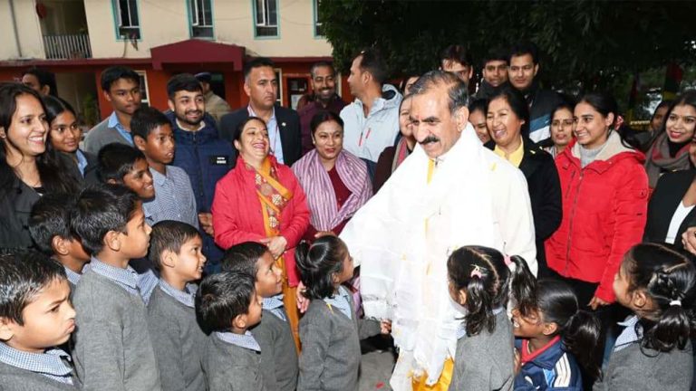 Empowering Moment with Compassionate Leadership: Himachal CM Sukhu Engages with Tong-Len Students in Dharamshala on 5th Dec, 2025