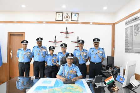 Air Marshal Seethepalli Shrinivas Assumes Strong Charge as AOC-in-C, Training Command, Indian Air Force: 2025