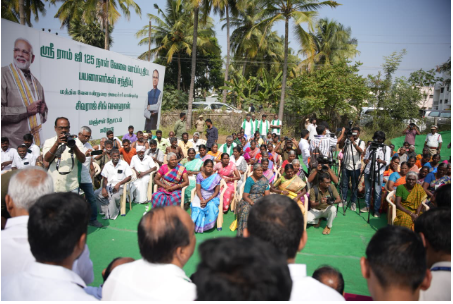 Viksit Bharat – G Ram G Act Lays Foundation for Self-Reliant Villages: Shivraj Singh Chouhan in Erode” 2026