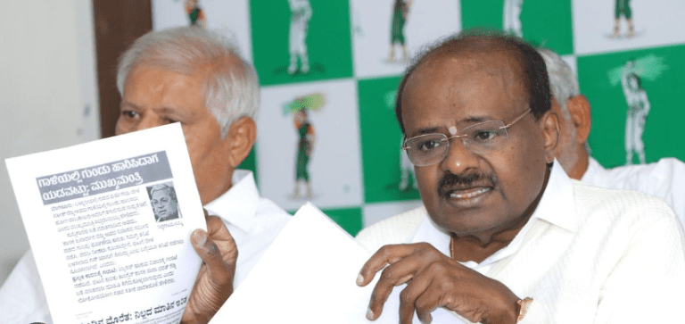 HD Kumaraswamy Demands CBI Probe into Ballari Incident, Alleges 1 Government Shielding Accused