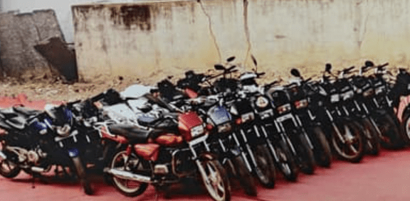 Police Recover 60 Stolen Bikes in Karnataka Operation: Major Bust, 4 Arrested, ₹50 Lakh Seized