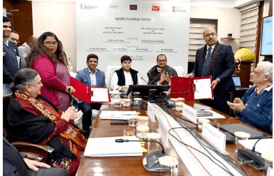 Department of Posts and Ministry of Rural Development Sign Landmark MoU to Boost Rural Financial Inclusion and Livelihoods: 2026