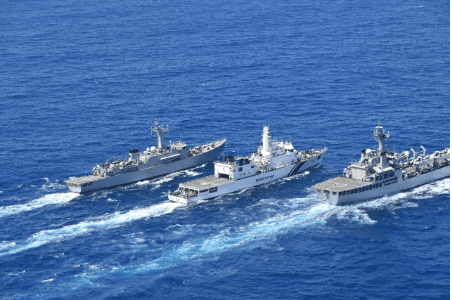 Indian Navy’s First Training Squadron Proudly Embarks on Long Range Training Deployment to South East Asia: 2026