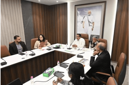 Union Jal Shakti Minister C. R. Patil Interacts with States/UTs on Innovative Faecal Sludge Management Models under SBM(G)