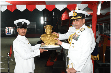 Passing Out Parade of 02/25 Proudly Batch Held at INS Chilka, Marking Induction of Over 2,100 Trainees