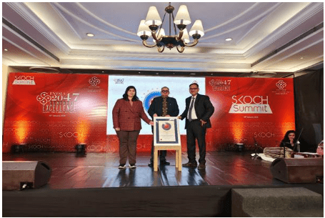 C-DOT Wins SKOCH Award 2025 for Cell Broadcast Solution at 104th SKOCH Summit