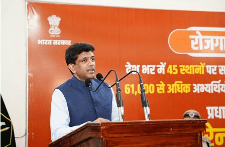 Union MoS Dr Pemmasani Chandra Sekhar Addresses Rozgar Mela in Tamil Nadu, Emphasises Youth Empowerment and Vision of Viksit Bharat: 2026