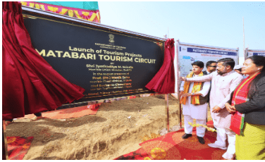 Jyotiraditya Scindia Lays Foundation Stone of Rs 450 Crore Matabari Tourism Circuit in Tripura; Announces ₹750 Crore Development Push