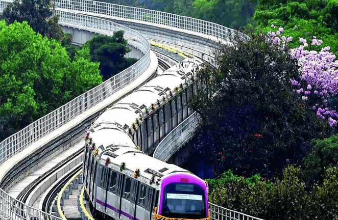 BMRCL Launches Beautification Drive Along Pink Line on Bannerghatta Road: Vibrant 1 Initiative