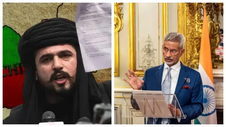 Baloch Leader Jaishankar Letter: Urgent Warning on China-Pakistan Alliance Baloch Leader Jaishankar Letter: Urgent Warning on China-Pakistan Alliance