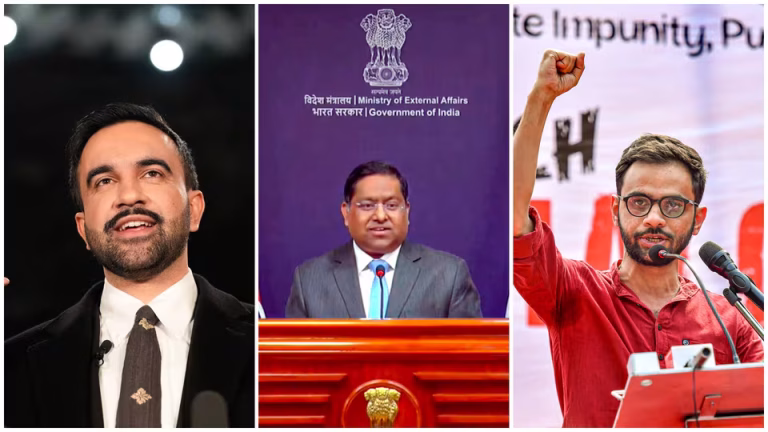 Umar Khalid: MEA’s Sharp Response To NYC Mayor’s Controversial Letter