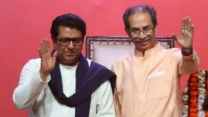 Shiv Sena (UBT) chief Uddhav Thackeray and Maharashtra Navnirman Sena (MNS) founder Raj Thackeray formally united for the Brihanmumbai Municipal Corporation (BMC) elections, framing their alliance as a "Maharashtra Dharma"—a duty to protect the state's pride and the interests of the Marathi people.