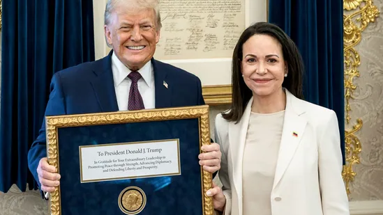 Nobel Peace Prize: Stunning Revelation About Machado’s Medal Transfer to Trump