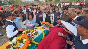 32 years old soldier's death in accident