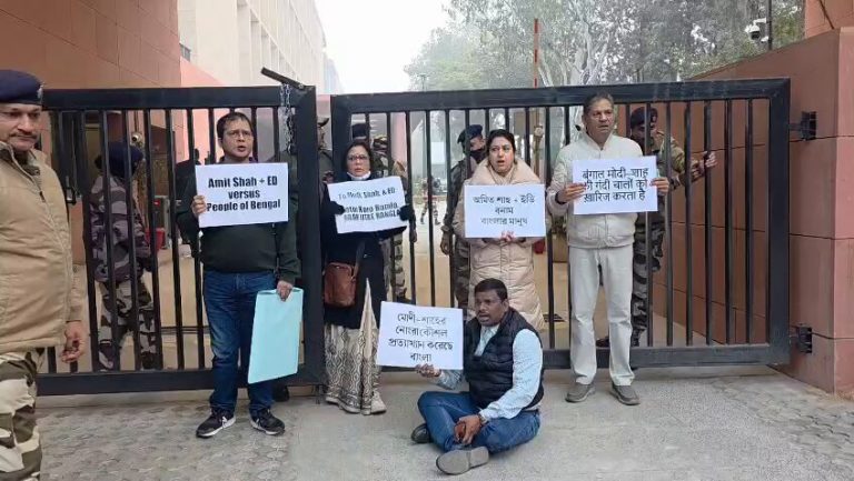 ED vs TMC Drama: Explosive Protest at Amit Shah’s Office