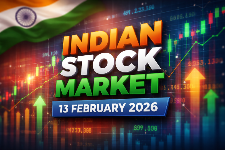 13 February 2026: Nifty Ends 1.3% Lower at 25,471 as Metals and Energy Drag; Bajaj Finance Leads Limited Recovery