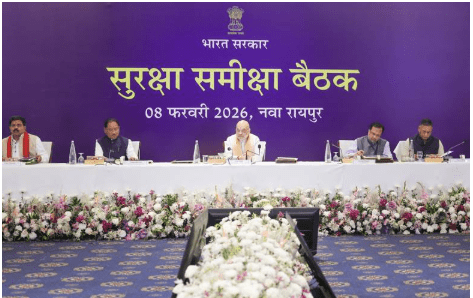 Amit Shah Chairs Security Review on Extremism in Raipur, Says India to Become Naxal-Free by March 31, 2026 Amit Shah Chairs Security Review on Extremism in Raipur, Says India to Become Naxal-Free by March 31, 2026