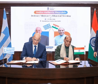 India and Greece Proudly Deepen Defence Ties as Raksha Mantri Holds Talks with Hellenic Defence Minister: 2026 India and Greece Proudly Deepen Defence Ties as Raksha Mantri Holds Talks with Hellenic Defence Minister: 2026