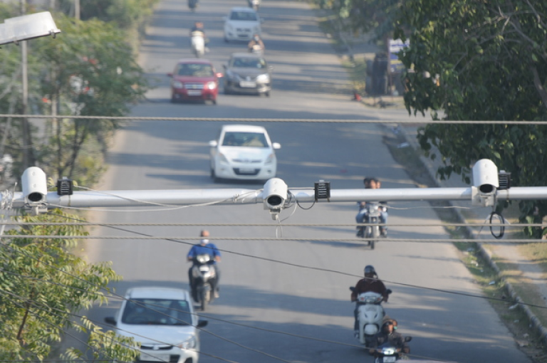 Delhi High-Tech Traffic Cameras: Revolutionary Speed Guns Combat Road Violations