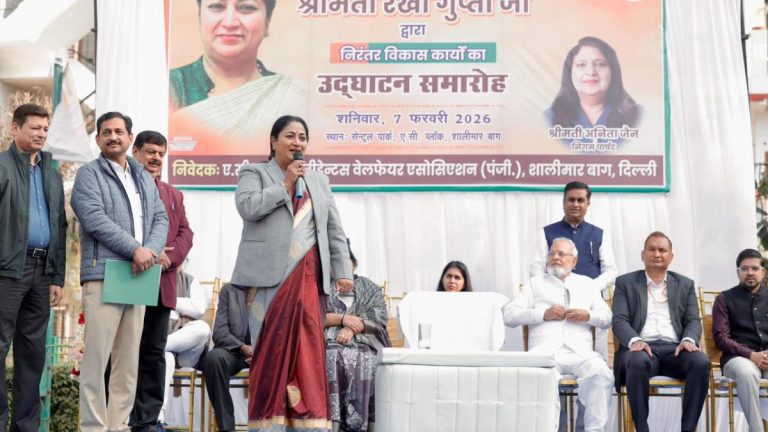 Delhi CM Shalimar Bagh Projects: Massive Rs.250 Crore Development Unveiled